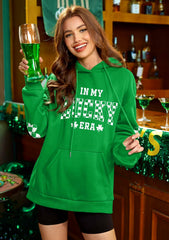 ST PADDY'S Women's 'In My Lucky Era' Oversized Hoodie - Size 2XL