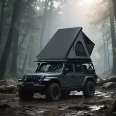 Apex Premium Lightweight Hard Shell Rooftop Tent with LED Strip and Memory Foam