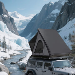 Apex Premium Lightweight Hard Shell Rooftop Tent with LED Strip and Memory Foam