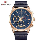 Men's Watch with Fluorescent Hands & Numbers - 30m