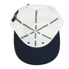 Everyday California Unisex Red, White, and Brutus Snapback Hat