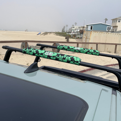 Aero Roof Rack Pad with 10' Scratch-Resistant Tie Downs - Flat Bars