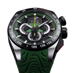 Giorgio Piola Design Men's SHIFT Swiss Sport Chrono Watch - Green Dial - 100m
