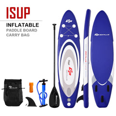 11 Foot Inflatable Stand Up Paddle Board with Adjustable Paddle, Pump, Bag