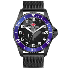 Seapro Men's Voyager - Black Dial/Bracelet - 200m
