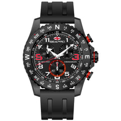 Seapro Men's Gallantry - Black Dial/Case/Strap - 100m
