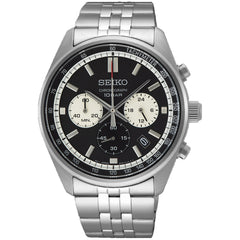 Seiko Men's Chronograph - Black Dial - 100m
