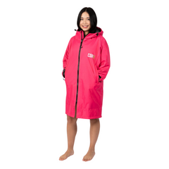 Girl's XXS or XS Waterproof Swim Parka - Pink