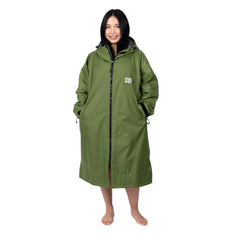 Kid's/Adult's XXS - Large Waterproof Swim Parka - Green