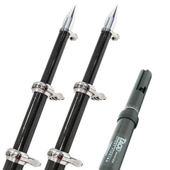 TACO 20 Carbon Fiber Twist Lock Outrigger Poles for GS-450, GS-500 GS-1000 Bases - Black