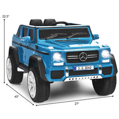 GBruno Store 12V Licensed Mercedes-Benz Kids Ride On Car - Navy