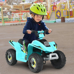 GBruno Store 6V Kids Electric ATV 4 Wheels Ride-On Toy - Blue