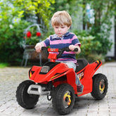 GBruno Store 6V Kids Electric ATV 4 Wheels Ride-On Toy - Red