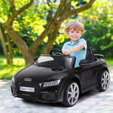12V Kids Electric Ride on Car with Remote Control and Music Function - Black