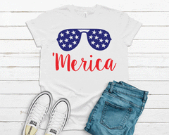All Ages 'Merica Sunglasses Tee