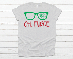 CHRISTMAS Unisex Kid's/Adult's 'Oh Fudge' T-Shirt