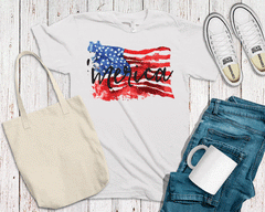All Ages 'Merica Watercolor Tee