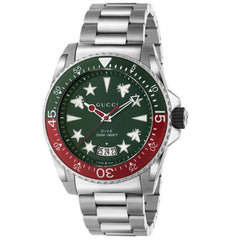 Gucci Men's Dive - Green Dial - 200m
