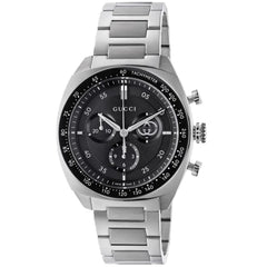 Gucci Men's Interlocking - Black Dial - 100m