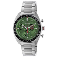 Gucci Men's Interlocking - Green Dial - 100m
