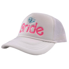 Women's Simply Southern® 'Bride' Sequin Trucker Hat