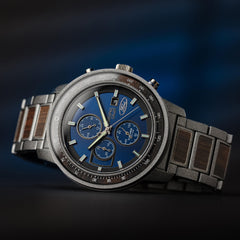 Original Grain Men's Ford.com Barrel Chrono 45mm - Blue Dial