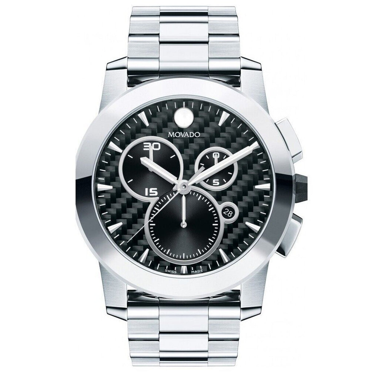Movado Men's Vizio - Black Dial - 30m