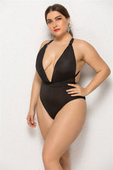 Women's Plus Size One-Piece Swimsuit