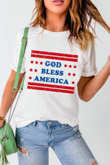 Women's 'GOD BLESS AMERICA' Tee