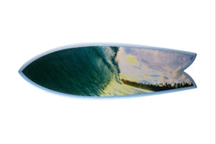 Sunny Barrel by Ben Hicks – Limited Edition Surfboard Art