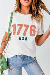 Women's 1776 USA Vintage Graphic Tee
