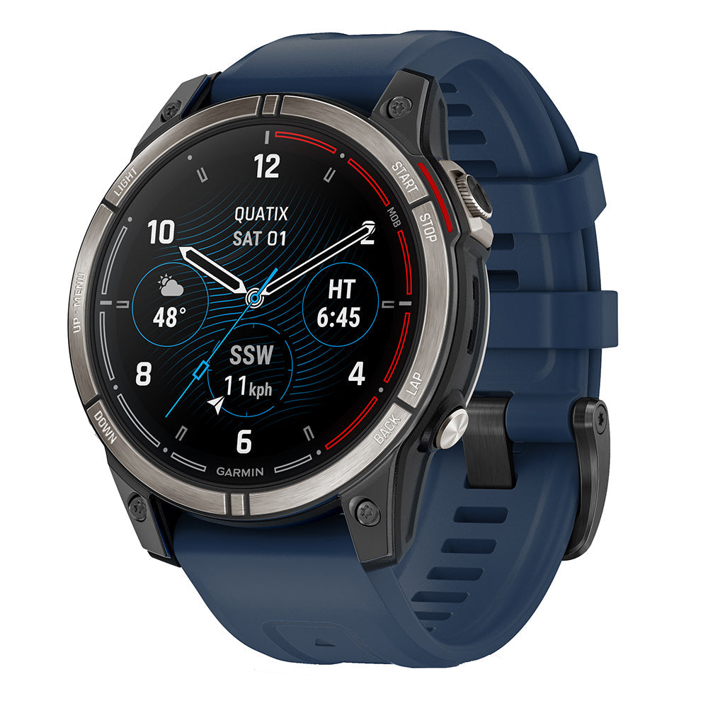 Garmin Unisex Quatix 7 Pro Marine GPS Smartwatch w/OLED Display