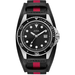 Guess Men's Classic - Black Dial/Strap - 100m