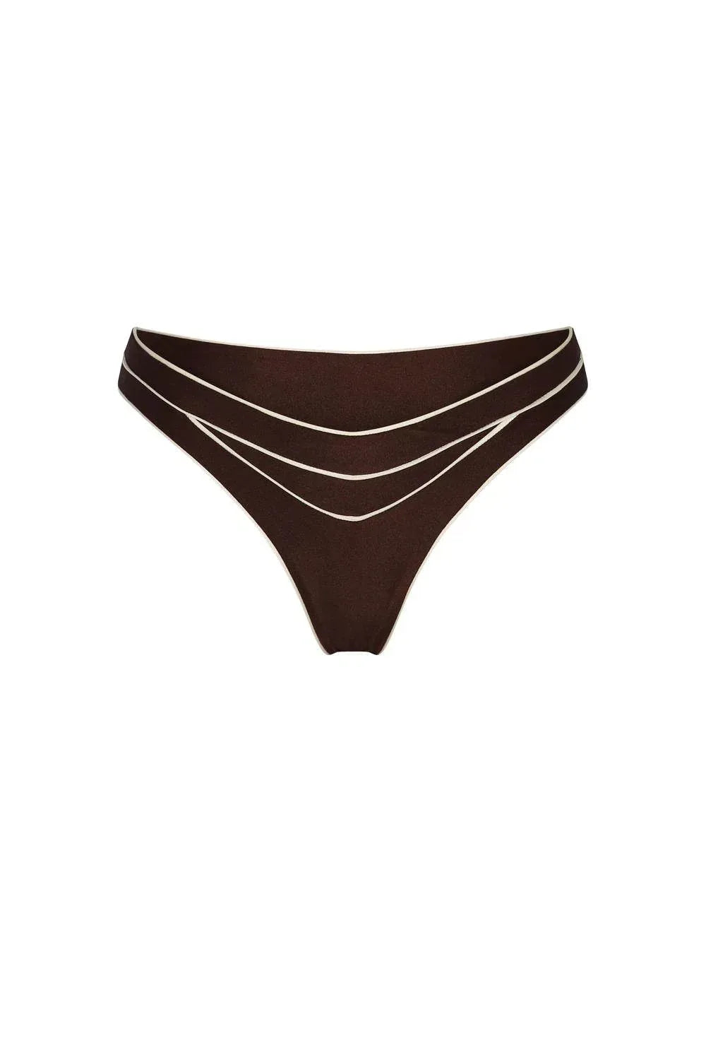 Women's Amanecer High Cut Cheeky Bikini Bottom by Nelblu