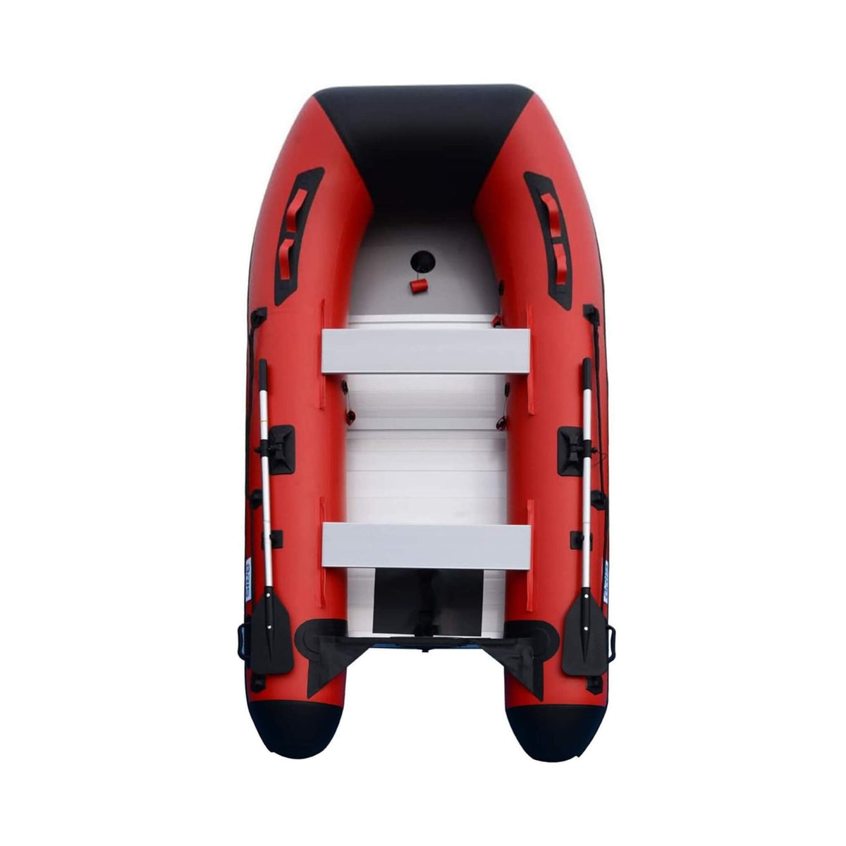 10 Foot Inflatable 4-Person Rafting Fishing Dinghy Tender Pontoon Boat