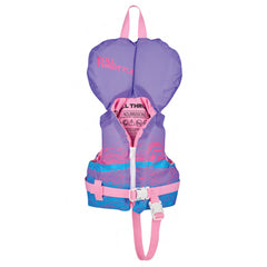 Infant Girl's Full Throttle Nylon Life Jacket - Purple/Pink