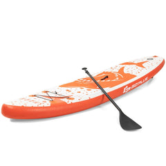 11 Foot Inflatable Stand Up Paddle Board with Backpack, Aluminum Paddle, Pump