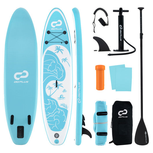 VYSN 11 Foot Inflatable Stand Up Paddle Board with Premium SUP Accessories - L
