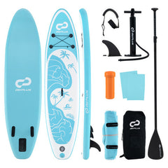 VYSN 11 Foot Inflatable Stand Up Paddle Board with Premium SUP Accessories - L