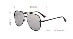 Unisex Avant-Garde Aviator Glasses