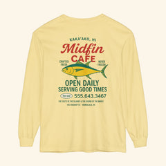 Unisex Midfin Café Long Sleeve T-Shirt