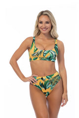 Women's 'Island Glow' Ribbed Two-Piece Bikini Swimsuit