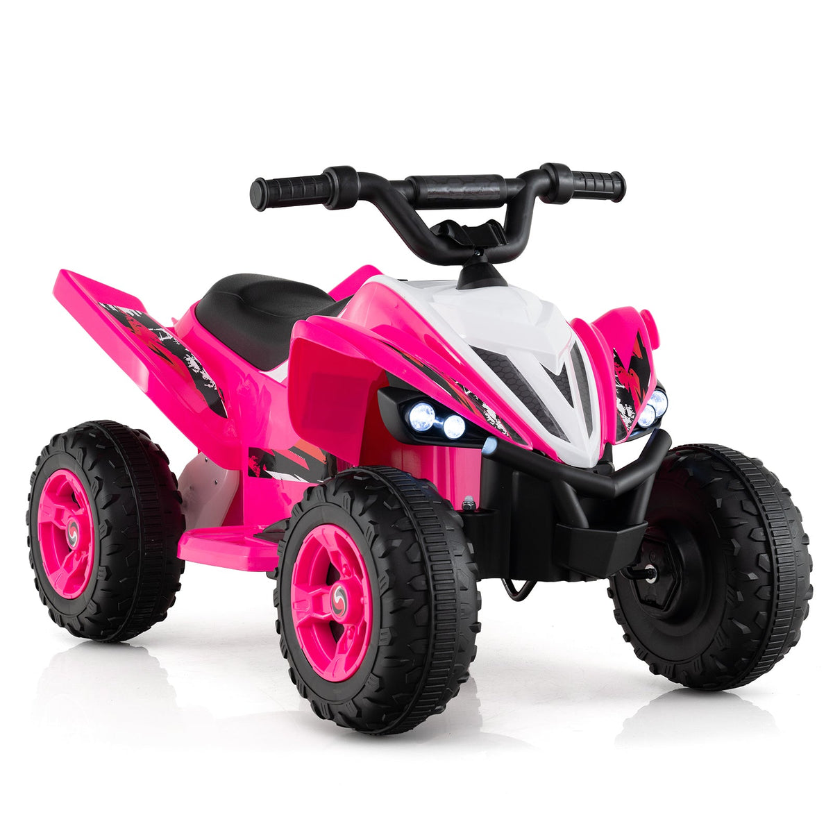 12V Kids Ride On ATV/4-Wheeler/Quad with LED Lights and 7 MPH Max Speed