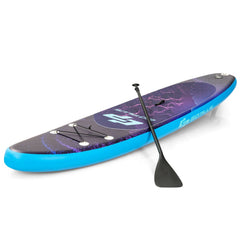 11 Foot Inflatable Stand Up Paddle Board with Bag, Aluminum Paddle, Pump