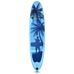 9.8-11 Foot Inflatable Stand Up Paddle Board with Paddle, Pump, Bag