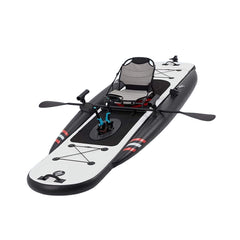 Premium 12 Foot Lightweight Inflatable Fishing Kayak with Pedal System