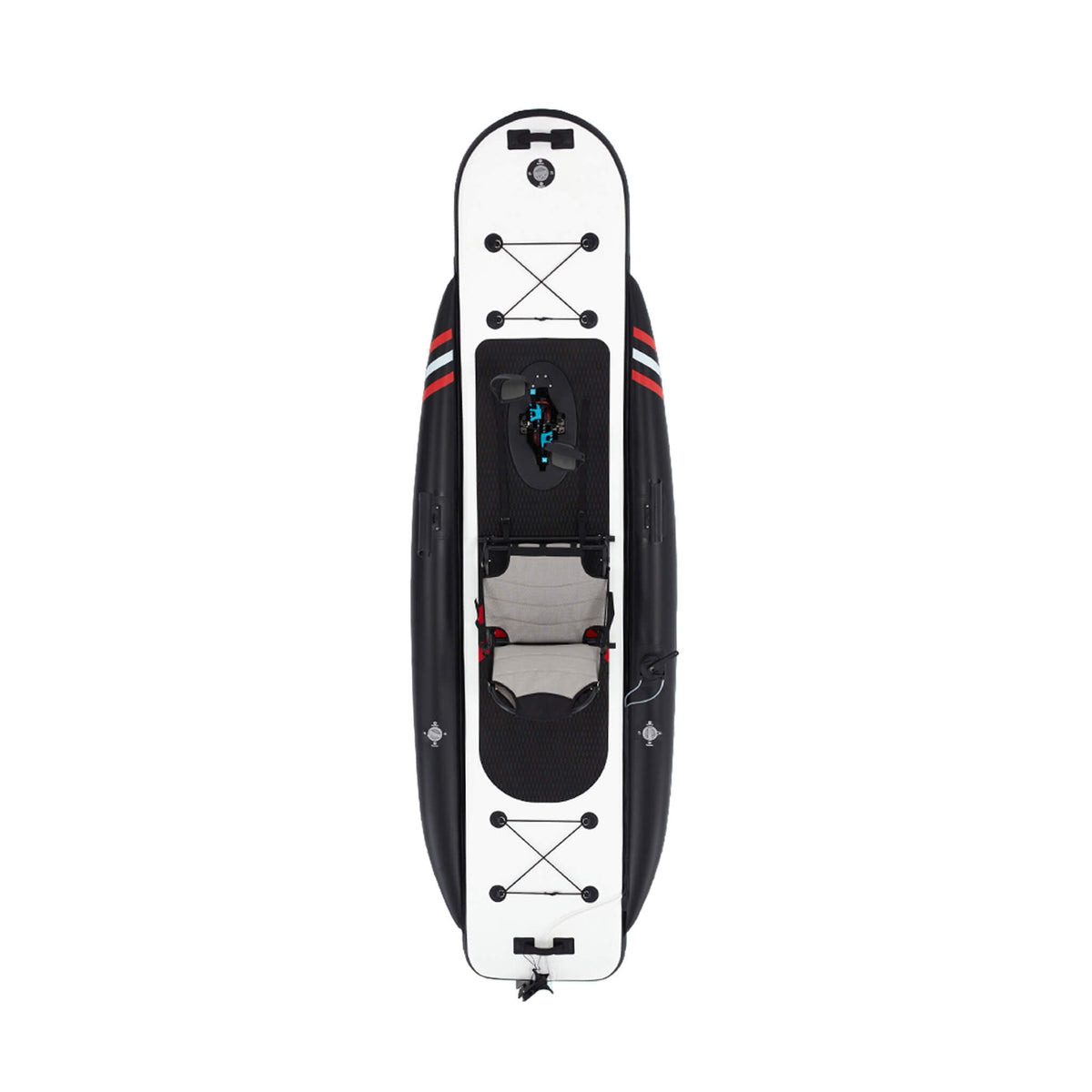 Premium 12 Foot Lightweight Inflatable Fishing Kayak with Pedal System
