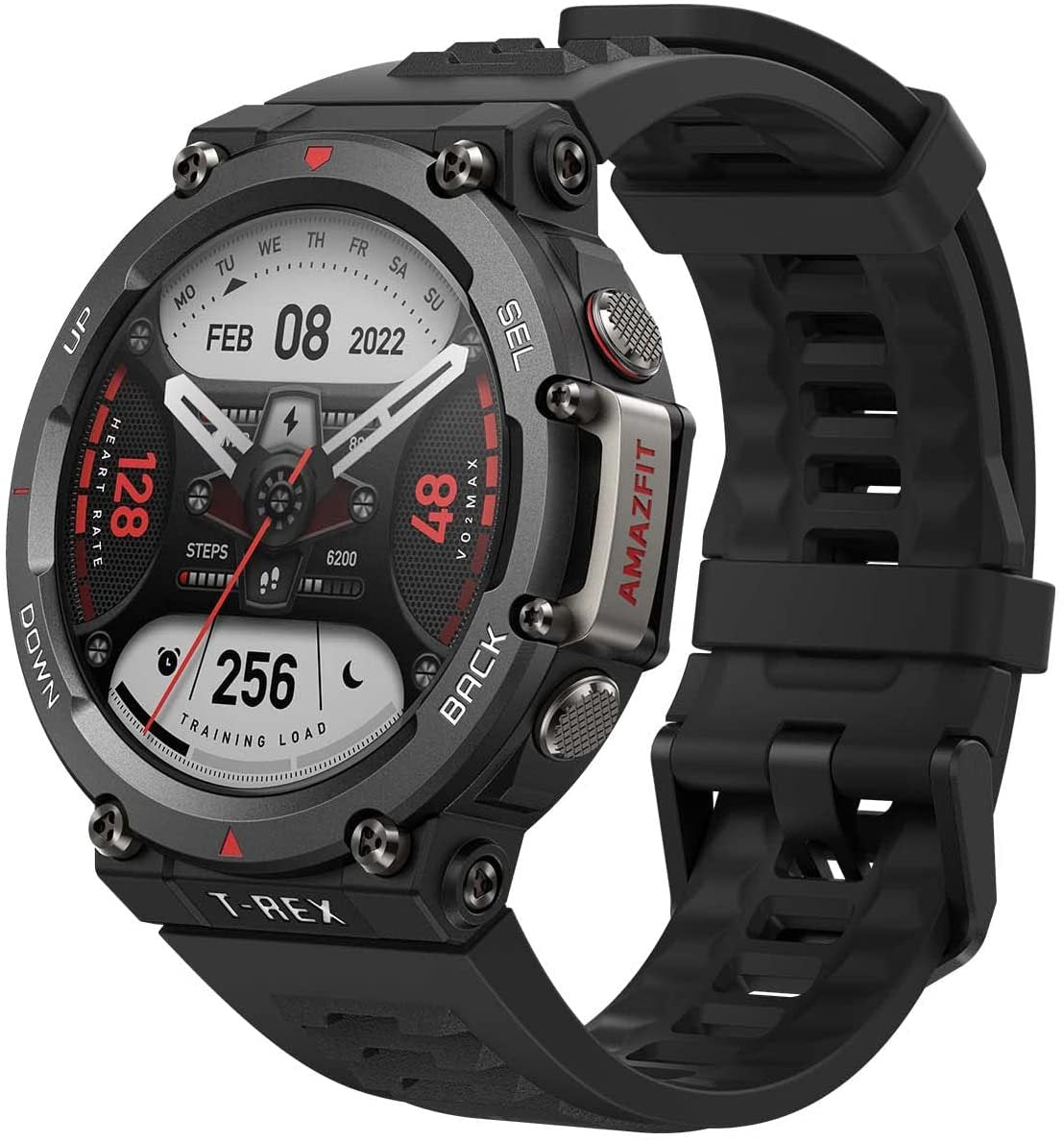 Amazfit T Rex 2 Unisex Smart Watch Dual Band/Satellite Hiking Route/Navigation - 100m
