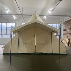 13' X 19' Extra-Large Heavy-Duty Outdoor Four-Season Glamping Canvas Bell Yurt Tent