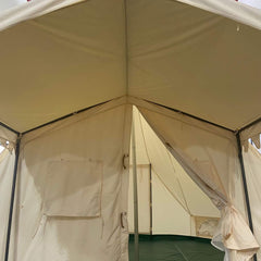 13' X 19' Extra-Large Heavy-Duty Outdoor Four-Season Glamping Canvas Bell Yurt Tent